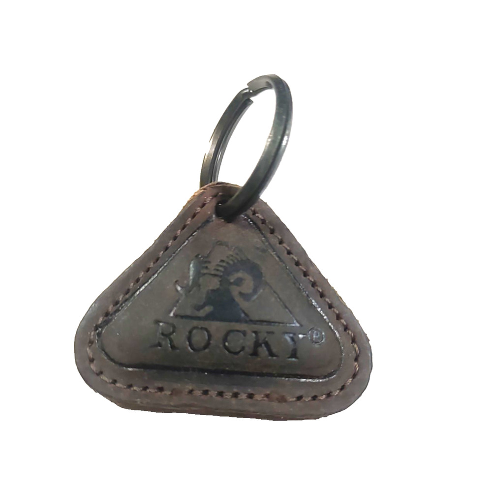 Rocky Leather Keychain Nelsonville Ohio